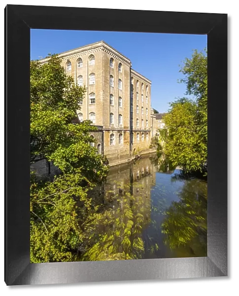 Abbey Mill and River Avon, Bradford-on-Avon, Wiltshire, England, United Kingdom