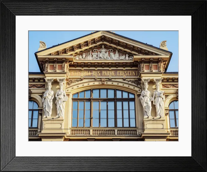 Framed Print : Ateneum Art Museum, detailed view, Helsinki, Uusimaa County, Finland Framed Print : Ateneum Art Museum, detailed view, Helsinki, Uusimaa County, Finland