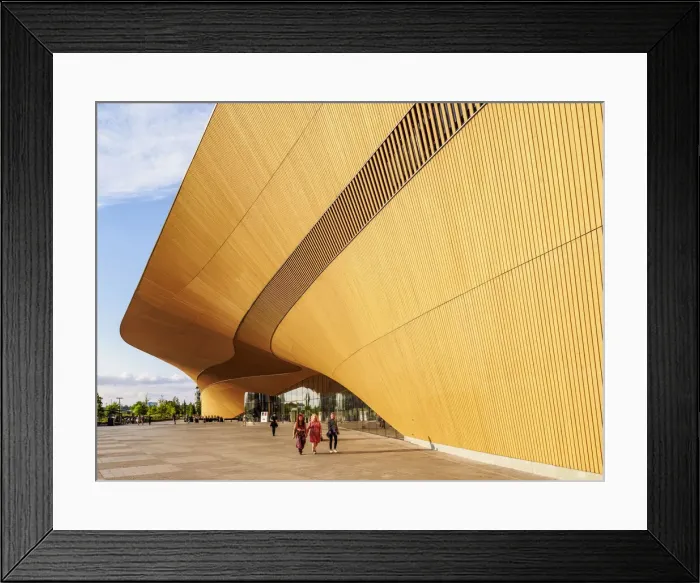 Framed Print : Central Library Oodi, Helsinki, Uusimaa County, Finland Framed Print : Central Library Oodi, Helsinki, Uusimaa County, Finland