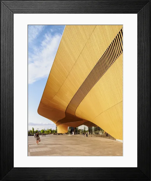 Framed Print : Central Library Oodi, Helsinki, Uusimaa County, Finland Framed Print : Central Library Oodi, Helsinki, Uusimaa County, Finland