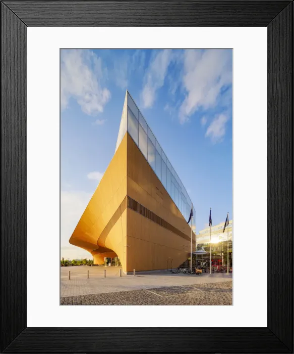Framed Print : Central Library Oodi, Helsinki, Uusimaa County, Finland Framed Print : Central Library Oodi, Helsinki, Uusimaa County, Finland