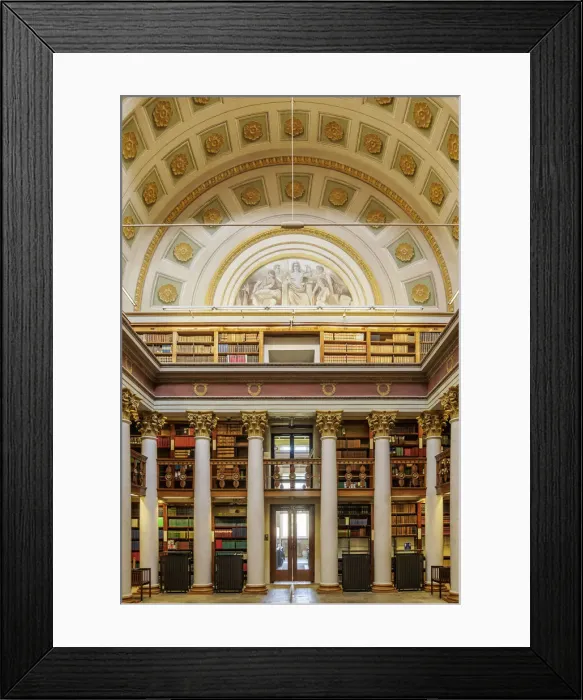 Framed Print : The National Library of Finland, interior, Helsinki, Uusimaa County, Finland Framed Print : The National Library of Finland, interior, Helsinki, Uusimaa County, Finland