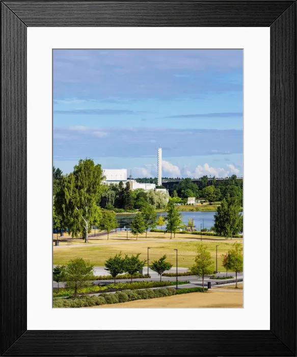 Framed Print : View towards the Finnish National Opera and Ballet, Helsinki, Uusimaa County, Finland Framed Print : View towards the Finnish National Opera and Ballet, Helsinki, Uusimaa County, Finland