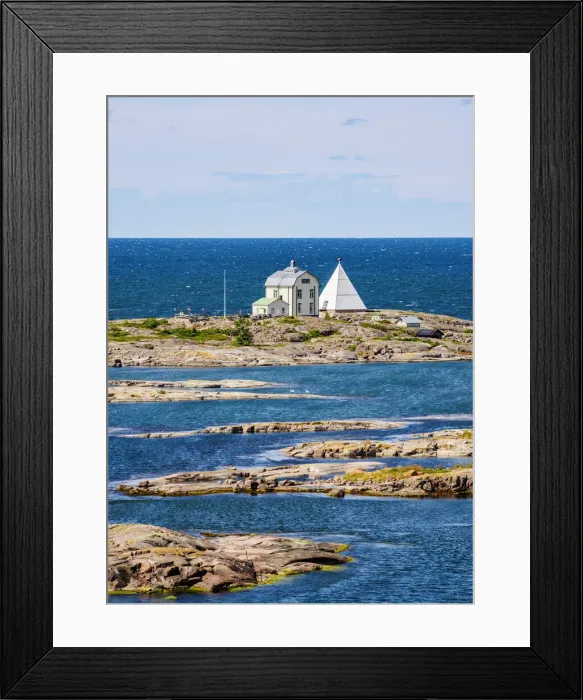Framed Print : The Kobba Klintar Pilot Station, elevated view, Mariehamn, Aland Islands, Finland Framed Print : The Kobba Klintar Pilot Station, elevated view, Mariehamn, Aland Islands, Finland