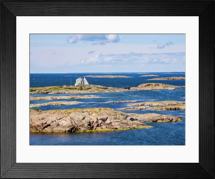 Framed Print : The Kobba Klintar Pilot Station, elevated view, Mariehamn, Aland Islands, Finland Framed Print : The Kobba Klintar Pilot Station, elevated view, Mariehamn, Aland Islands, Finland