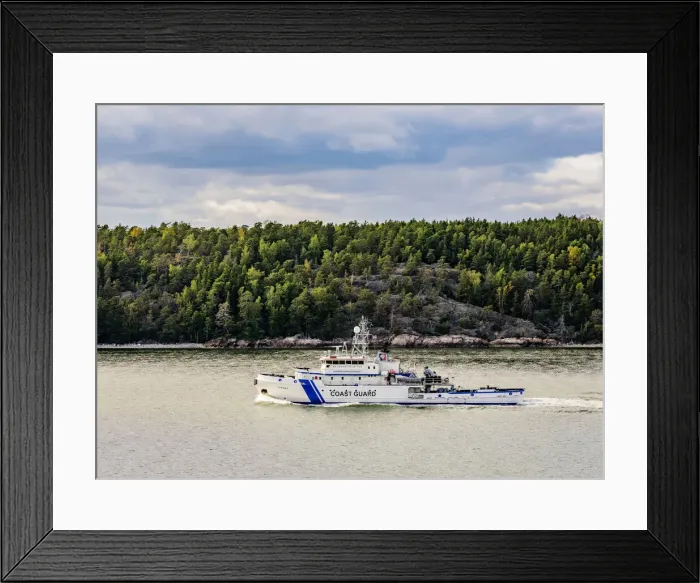 Framed Print : Coast Guard Ship near Turku, Finland Framed Print : Coast Guard Ship near Turku, Finland