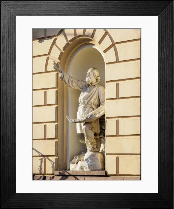Framed Print : Vanha Ylioppilastalo, detailed view, Helsinki, Uusimaa County, Finland Framed Print : Vanha Ylioppilastalo, detailed view, Helsinki, Uusimaa County, Finland