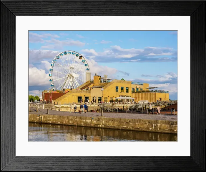 Framed Print : View over South Harbour towards Allas Sea Pool and Restaurand and SkyWheel Ferris Wheel, Helsinki, Uusimaa County, Finland Framed Print : View over South Harbour towards Allas Sea Pool and Restaurand and SkyWheel Ferris Wheel, Helsinki, Uusimaa County, Finland
