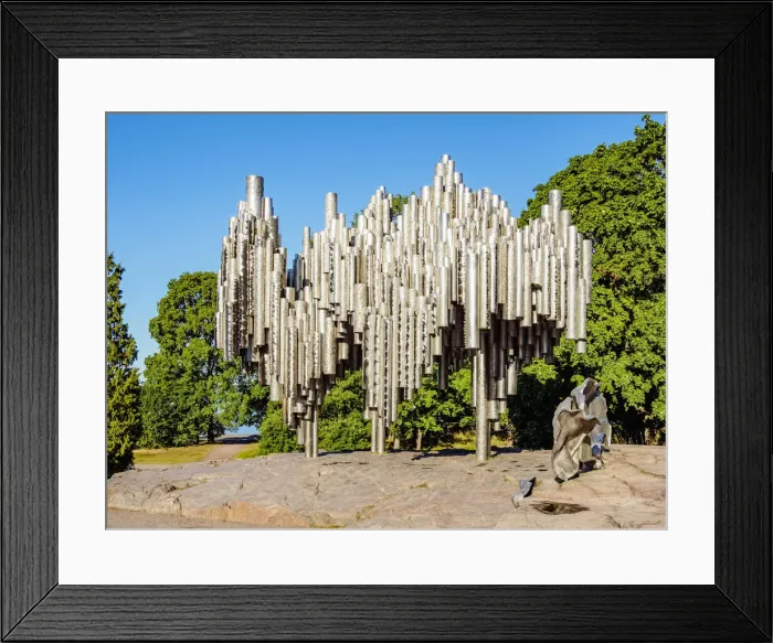 Framed Print : Sibelius Monument, Helsinki, Uusimaa County, Finland Framed Print : Sibelius Monument, Helsinki, Uusimaa County, Finland