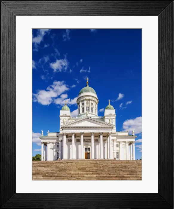 Framed Print : Cathedral at the Senate Square, Helsinki, Uusimaa County, Finland Framed Print : Cathedral at the Senate Square, Helsinki, Uusimaa County, Finland