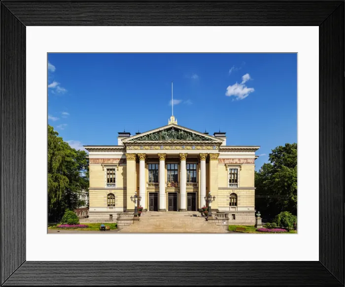 Framed Print : House of the Estates, Helsinki, Uusimaa County, Finland