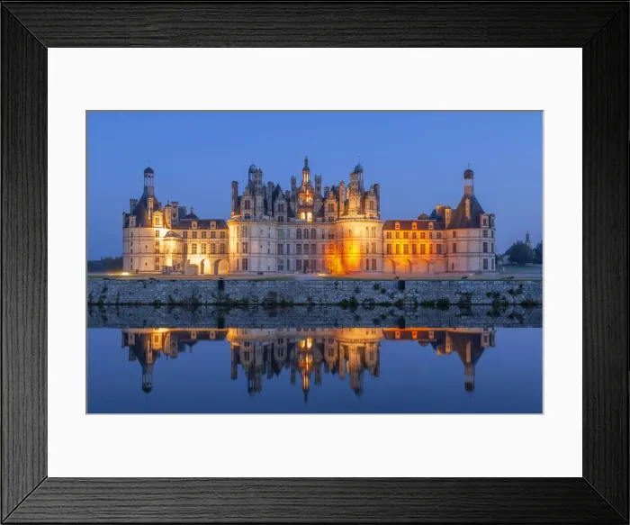Framed Print : Chateau Chambord, UNESCO World Heritage Site, Loire valley, Loir et Cher, Centre, France Framed Print : Chateau Chambord, UNESCO World Heritage Site, Loire valley, Loir et Cher, Centre, France