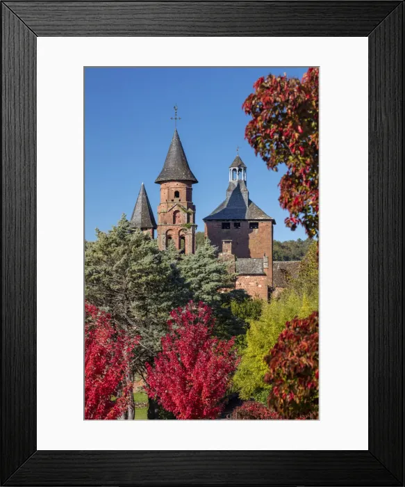 Framed Print : Saint-Pierre church in the autumn, Collonges-la-Rouge, Correze, Nouvelle-Aquitaine, France Framed Print : Saint-Pierre church in the autumn, Collonges-la-Rouge, Correze, Nouvelle-Aquitaine, France