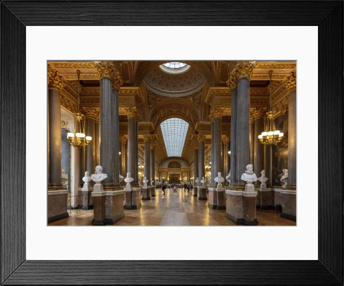 Framed Print : France, Ile-de-France, Yvelines, Versailles, Palace of Versailles, La Galerie des Batailles Framed Print : France, Ile-de-France, Yvelines, Versailles, Palace of Versailles, La Galerie des Batailles