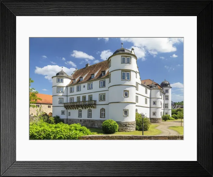 Framed Print : Renaissance Pfedelbach Castle, Hohenlohe, Baden-Wurttemberg, Germany Framed Print : Renaissance Pfedelbach Castle, Hohenlohe, Baden-Wurttemberg, Germany