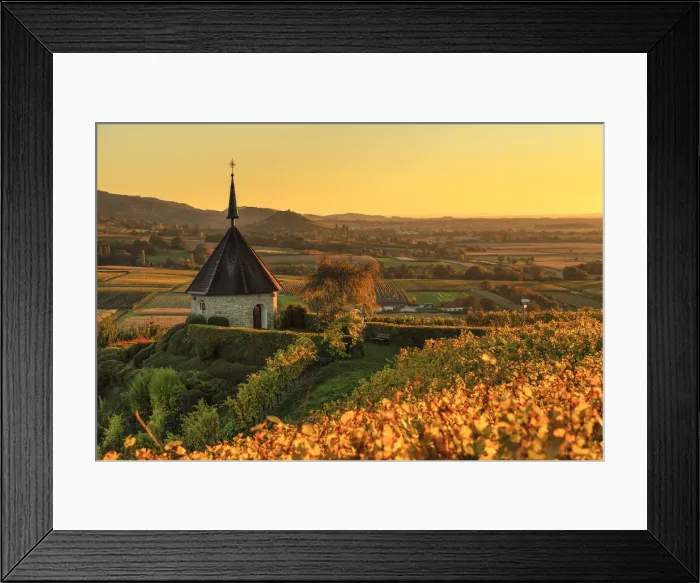 Framed Print : Olbergkapelle Chapel near Ehrenstetten, Markgrafler Land, Black Forest, Baden-Wurttemberg, Germany Framed Print : Olbergkapelle Chapel near Ehrenstetten, Markgrafler Land, Black Forest, Baden-Wurttemberg, Germany