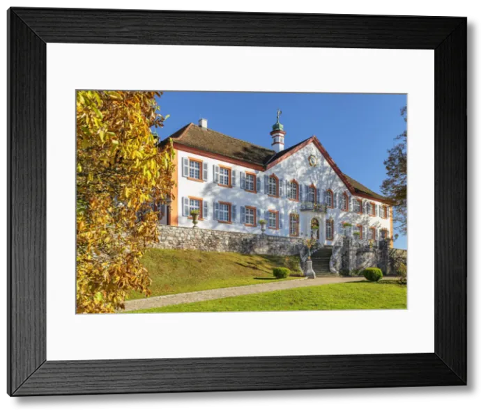 Framed Print : Castle Bürgeln, Obereggen, Schliengen, Markgrafler Land, Black Forest, Baden-Wurttemberg, Germany Framed Print : Castle Bürgeln, Obereggen, Schliengen, Markgrafler Land, Black Forest, Baden-Wurttemberg, Germany