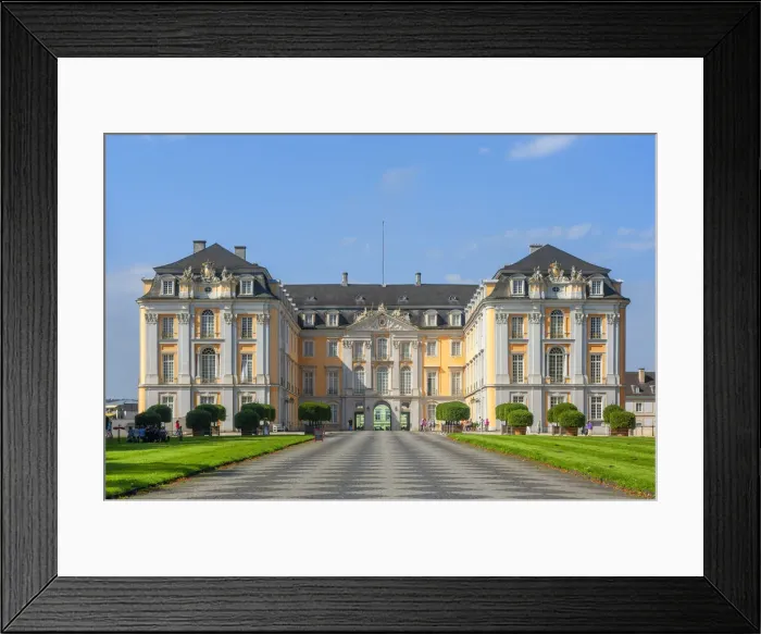 Framed Print : Augustburg Palace, UNESCO World Cultural Heritage site, Bruhl, North Rhine-Westphalia, Germany Framed Print : Augustburg Palace, UNESCO World Cultural Heritage site, Bruhl, North Rhine-Westphalia, Germany
