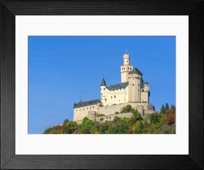 Framed Print : Marksburg Castle, UNESCO World Heritage site, Braubach, Rhein-Lahn-Kreis, Rhineland-Palatinate, Germany Framed Print : Marksburg Castle, UNESCO World Heritage site, Braubach, Rhein-Lahn-Kreis, Rhineland-Palatinate, Germany