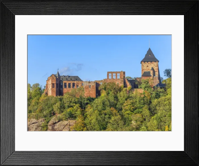 Framed Print : Nideggen castle, Rur valley, Nideggen, Eifel, North Rhine-Westphalia, Germany Framed Print : Nideggen castle, Rur valley, Nideggen, Eifel, North Rhine-Westphalia, Germany