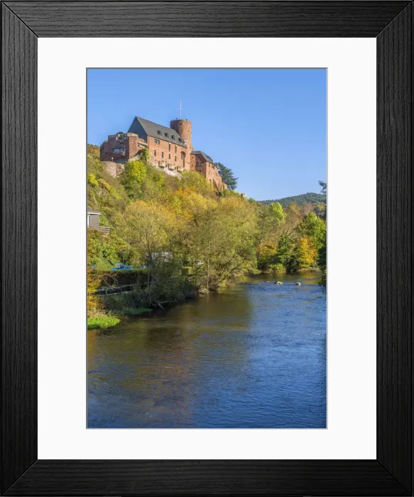 Framed Print : Heimbach castle, Rur valley, Eifel, North Rhine-Westphalia, Germany Framed Print : Heimbach castle, Rur valley, Eifel, North Rhine-Westphalia, Germany