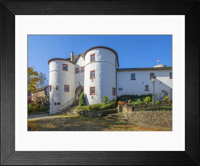 Framed Print : Reifferscheid castle, Eifel, North Rhine-Westphalia, Germany Framed Print : Reifferscheid castle, Eifel, North Rhine-Westphalia, Germany