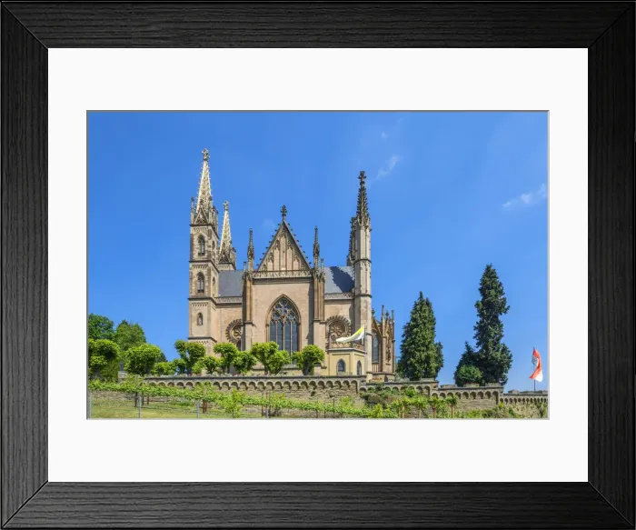 Framed Print : St. Apollinaris church, Remagen, Rhine valley, Eifel, Rhineland-Palatinate, Germany Framed Print : St. Apollinaris church, Remagen, Rhine valley, Eifel, Rhineland-Palatinate, Germany