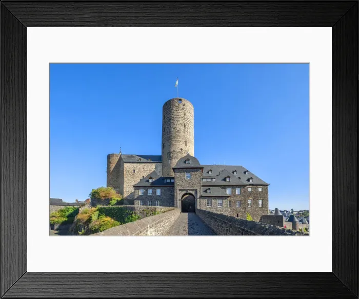 Framed Print : Genovevaburg castle Mayen, Eifel, Rhineland-Palatinate, Germany Framed Print : Genovevaburg castle Mayen, Eifel, Rhineland-Palatinate, Germany