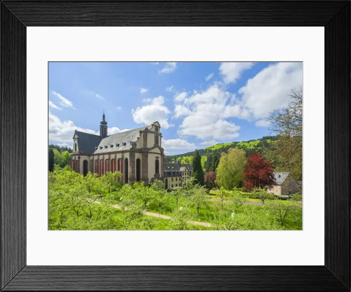 Framed Print : Himmerod abbey, Groszlittgen, Eifel, Rhineland-Palatinate, Germany Framed Print : Himmerod abbey, Groszlittgen, Eifel, Rhineland-Palatinate, Germany