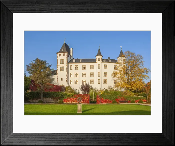 Framed Print : Berg Castle, Nennig, Mosel valley, Saarland, Germany
