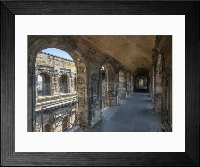 Framed Print : Porta Nigra, UNESCO World Heritage Site, Treves, Mosel, Rhineland-Palatinate, Germany