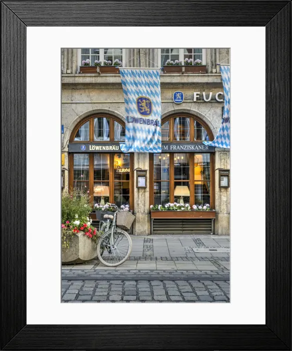 Framed Print : Lowenbrau beer hall, Munich, Bavaria, Germany Framed Print : Lowenbrau beer hall, Munich, Bavaria, Germany