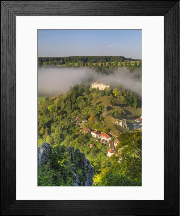 Framed Print : Niedergundelfingen Castle in Lautertal Valley Gundelfingen, Swabian Jura, Baden-Wurttemberg, Germany Framed Print : Niedergundelfingen Castle in Lautertal Valley Gundelfingen, Swabian Jura, Baden-Wurttemberg, Germany