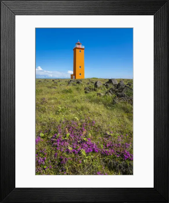 Framed Print : Selvogsviti Lighthouse, Selvogur, Reykjanes Peninsula, Iceland Framed Print : Selvogsviti Lighthouse, Selvogur, Reykjanes Peninsula, Iceland