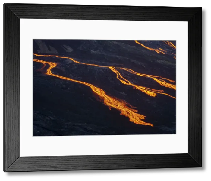 Framed Print : Abstract detail of lava flowing from Fagradalsfjall volcano, Geldingadalir, Reykjanes Peninsula, Iceland Framed Print : Abstract detail of lava flowing from Fagradalsfjall volcano, Geldingadalir, Reykjanes Peninsula, Iceland