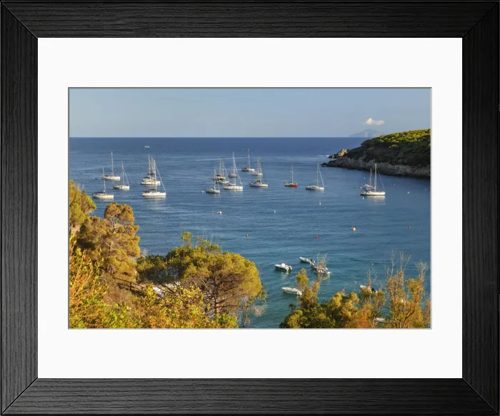 Framed Print : Sailing boats in the bay of Fetovaia, Elba Island, Livorno District, Tuscany, Italy Framed Print : Sailing boats in the bay of Fetovaia, Elba Island, Livorno District, Tuscany, Italy