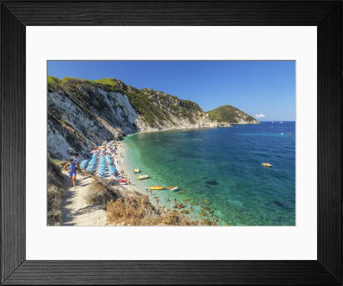 Framed Print : Sansone Beach, Elba Island, Livorno District, Tuscany, Italy Framed Print : Sansone Beach, Elba Island, Livorno District, Tuscany, Italy