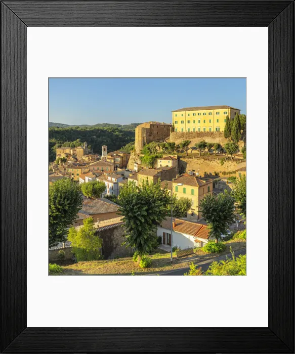 Framed Print : Sorano, Maremma, Grosseto District, Tuscany, Italy Framed Print : Sorano, Maremma, Grosseto District, Tuscany, Italy