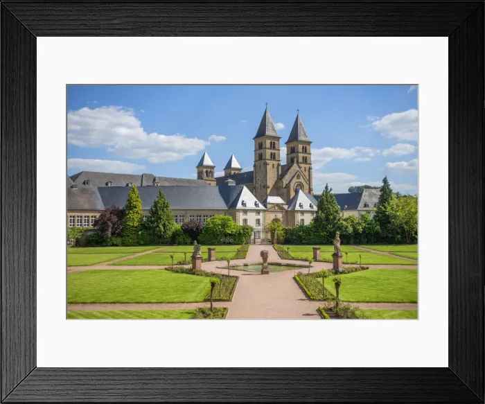 Framed Print : Basilica of Echternach, Kanton Echternach, Luxembourg Framed Print : Basilica of Echternach, Kanton Echternach, Luxembourg