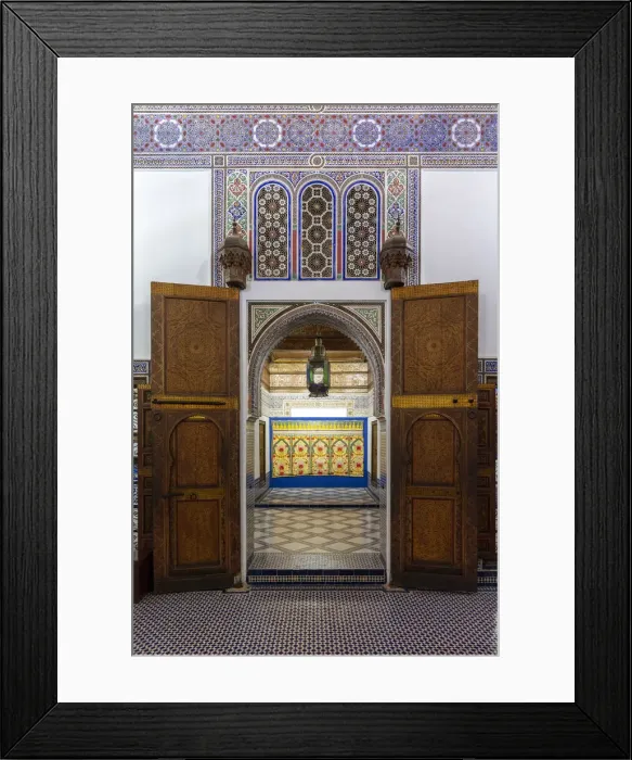Framed Print : Ornate door, Dar Si Said museum, Marrakech-Safi (Marrakesh-Tensift-El Haouz) region, Marrakesh, Morocco Framed Print : Ornate door, Dar Si Said museum, Marrakech-Safi (Marrakesh-Tensift-El Haouz) region, Marrakesh, Morocco