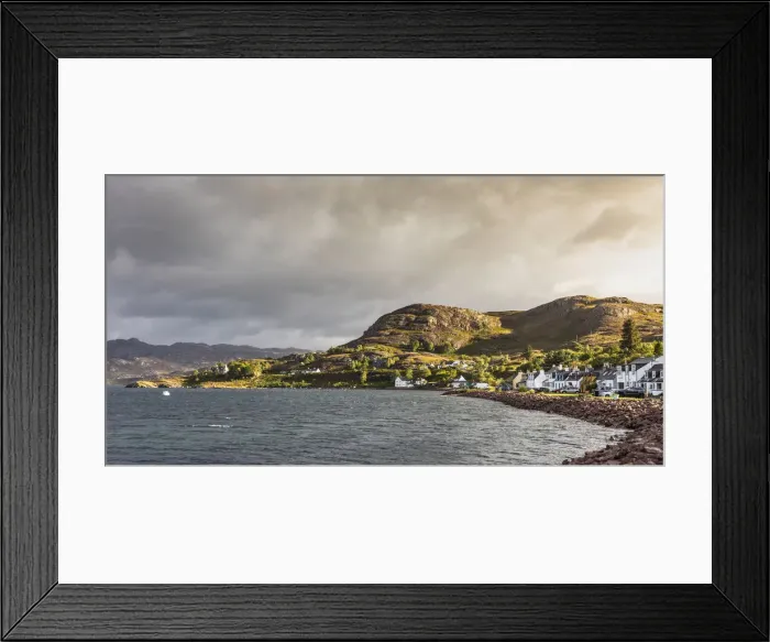 Framed Print : Shieldaig, Highlands, Scotland, United Kingdom Framed Print : Shieldaig, Highlands, Scotland, United Kingdom