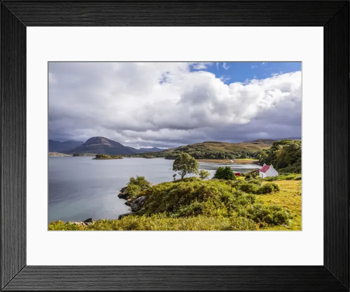 Framed Print : Shieldaig, Highlands, Scotland, United Kingdom Framed Print : Shieldaig, Highlands, Scotland, United Kingdom