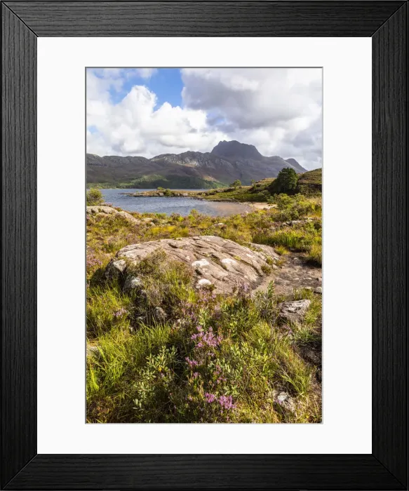 Framed Print : Loch Maree, , Slattadale, Wester Ross, Scotland, United Kingdom