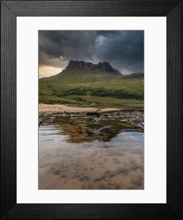 Framed Print : Stac Pollaidh, Ullapool, Scotland, United Kingdom