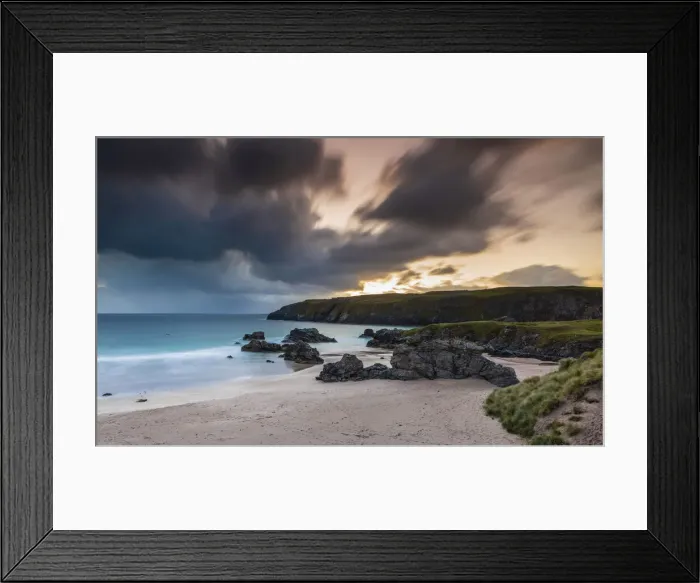 Framed Print : Sango Sands, Durness, Sutherland, Scotland, United Kingdom Framed Print : Sango Sands, Durness, Sutherland, Scotland, United Kingdom