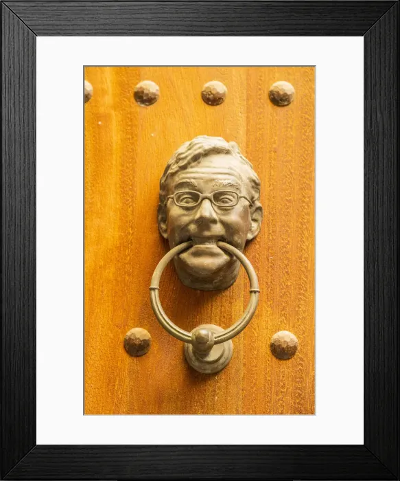 Framed Print : Door knocker, Old Town, Ibiza Town, Ibiza, Balearic Islands, Spain Framed Print : Door knocker, Old Town, Ibiza Town, Ibiza, Balearic Islands, Spain