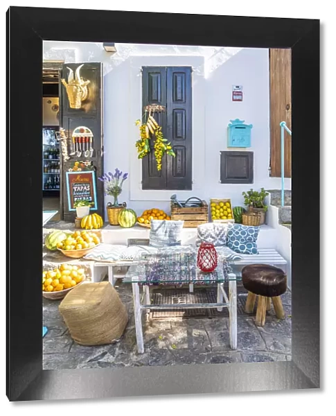 Shop front, Old Town, Ibiza Town, Ibiza, Balearic Islands, Spain
