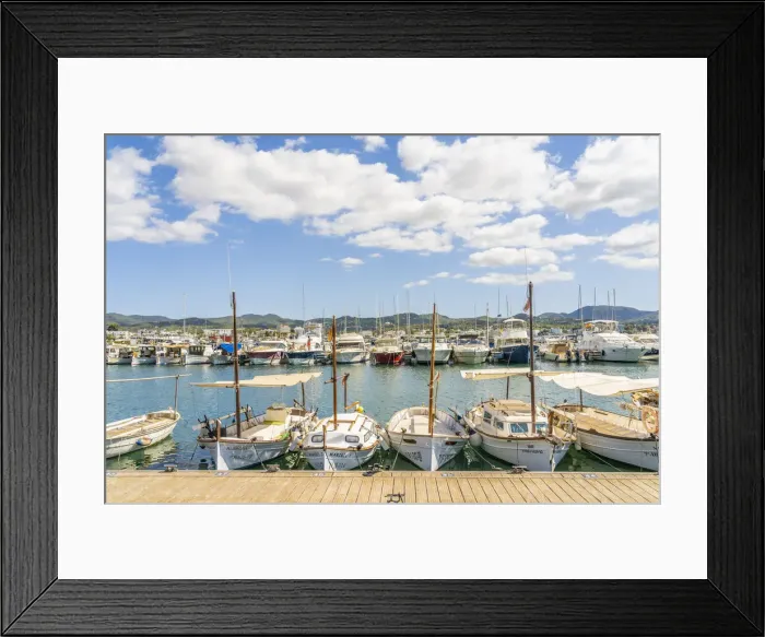 Framed Print : Port of Sant Antoni, San Antonio, Sant Antoni de Portmany, Ibiza, Balearic Islands, Spain Framed Print : Port of Sant Antoni, San Antonio, Sant Antoni de Portmany, Ibiza, Balearic Islands, Spain