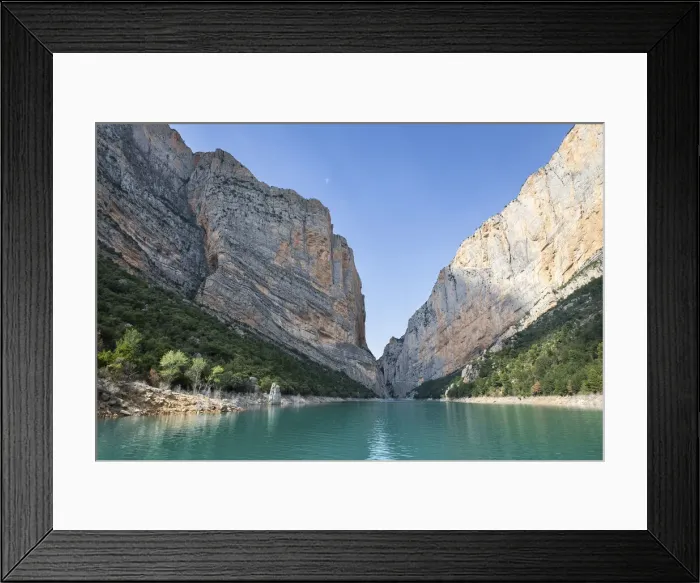 Framed Print : Spain, Aragon, Huesca, Mont-Rebei, Mont-Rebeis Gorges Framed Print : Spain, Aragon, Huesca, Mont-Rebei, Mont-Rebeis Gorges