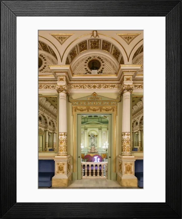 Framed Print : Spain, Catalonia, Barcelona, Liceu, The Mirrors Room Framed Print : Spain, Catalonia, Barcelona, Liceu, The Mirrors Room
